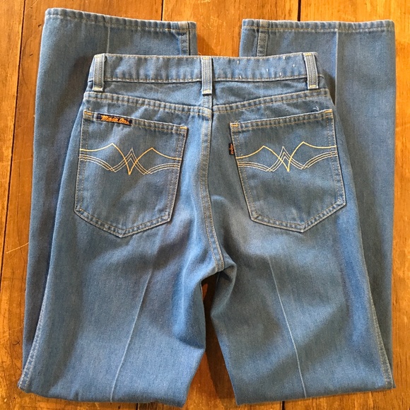 Levi’s Jeans MovinOn 80’s Vintage Hippy Bellbottom - Picture 9 of 16